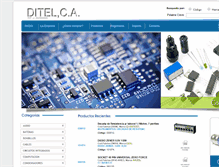 Tablet Screenshot of ditel.com.ve