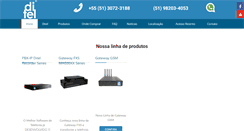 Desktop Screenshot of ditel.com.br