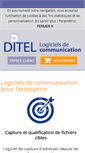 Mobile Screenshot of ditel.fr
