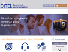 Tablet Screenshot of ditel.fr